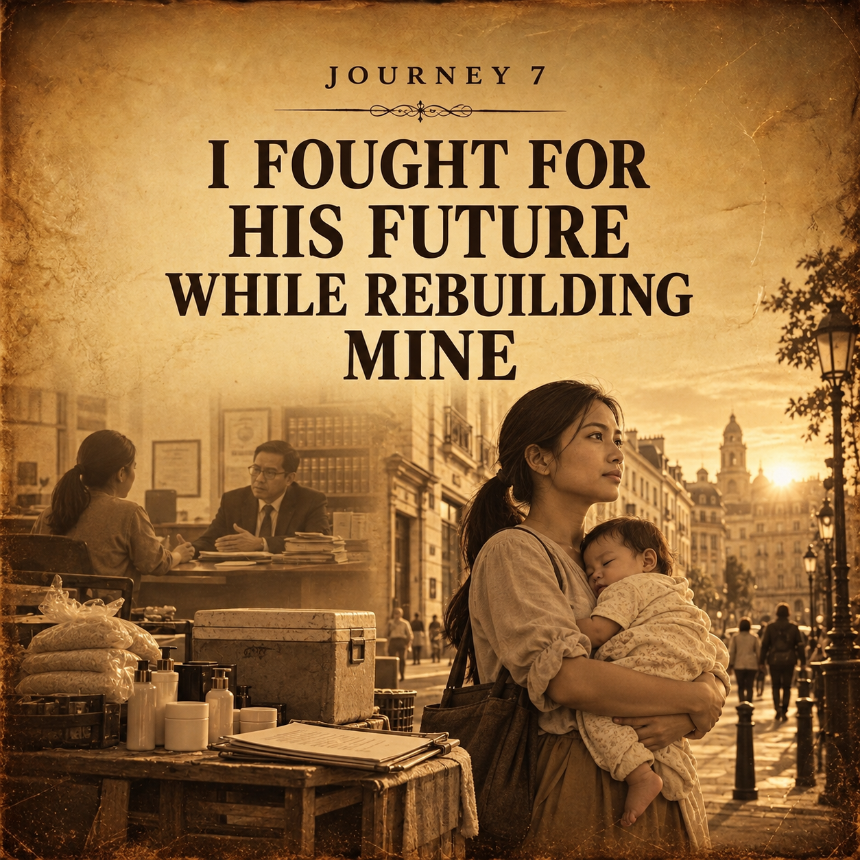 I fought for his future while rebuilding mine